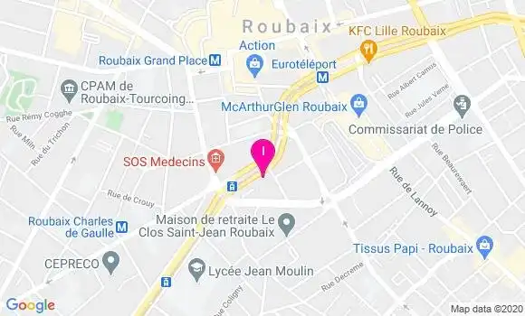 Localisation Nadia Cambe