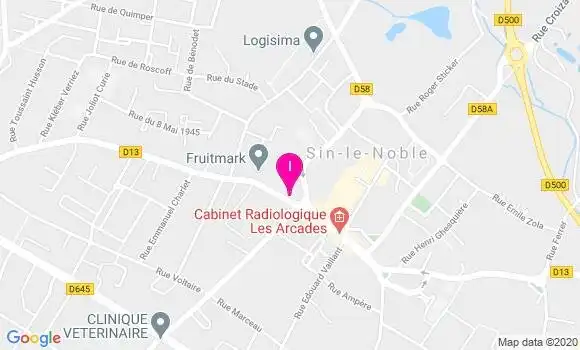 Localisation Sherazade Betremieux