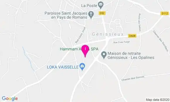 Localisation Louisa Boudries