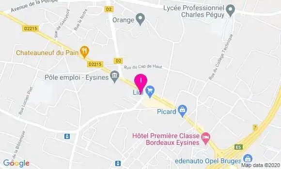 Localisation Lucie Burban