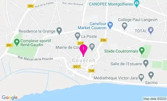 Localisation Angelique Bidet