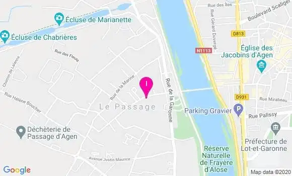 Localisation Virginie Reverte