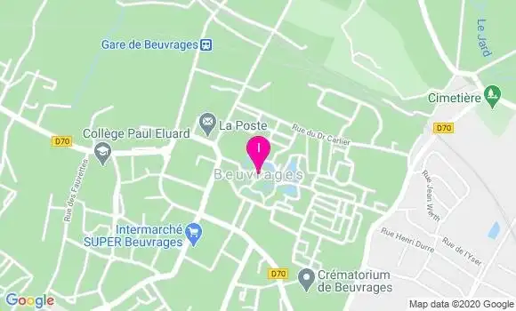 Localisation Sarah Derres
