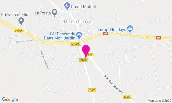 Localisation Gaelle Jarny