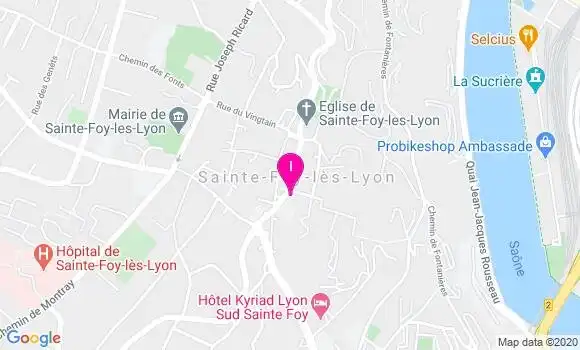 Localisation Francoise Berthet