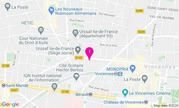 Localisation Florise Fedor