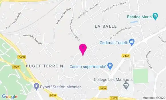 Localisation Peggy Venturi