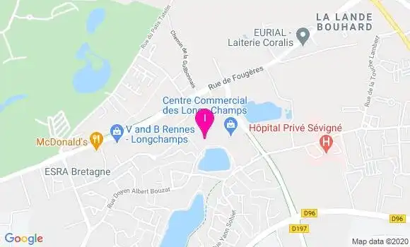 Localisation Carole Favrau Hanier
