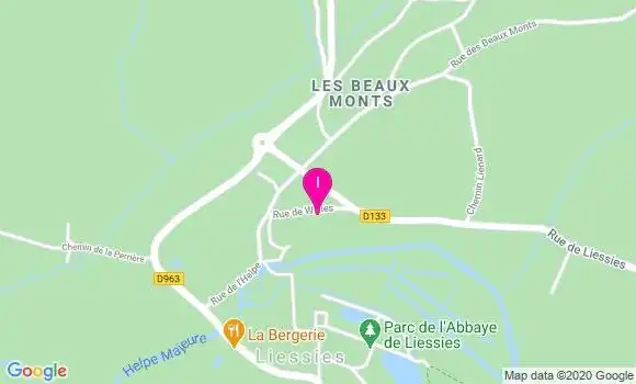 Localisation Karine Fourdrignier