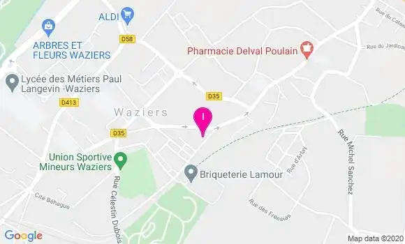 Localisation Audrey Jean