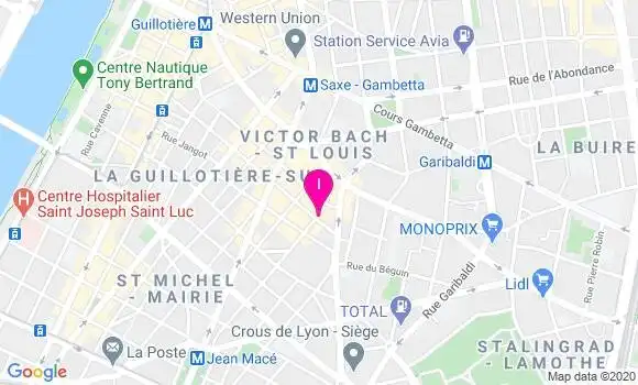 Localisation Benjamin Blondel
