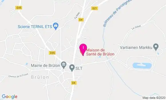 Localisation Aurore Delahaies Lemaitre