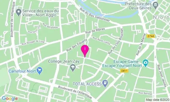 Localisation Estelle Davaille
