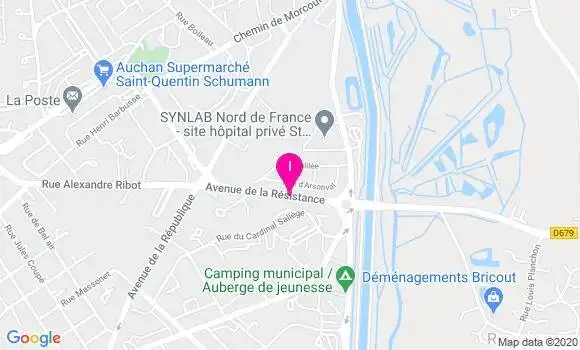 Localisation Coralie Fremont