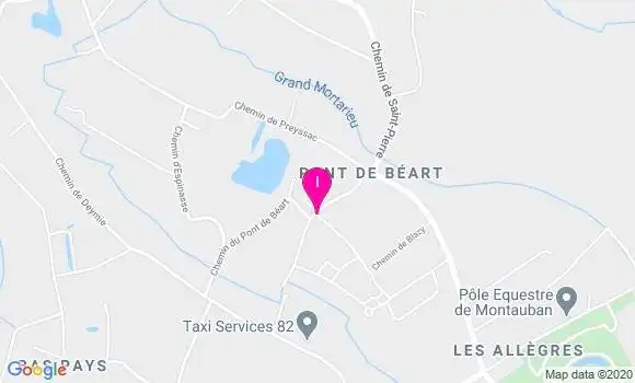 Localisation Cecile Mas