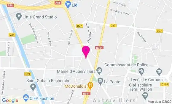 Localisation Loubna Djendoubi