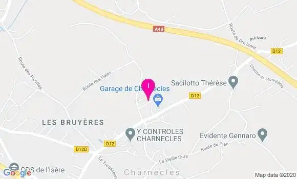 Localisation Sabine Mignot