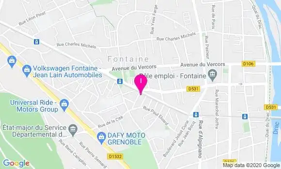 Localisation Caroline Manfredonia