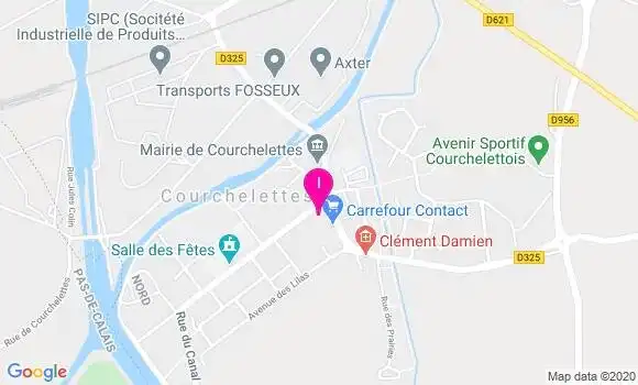 Localisation Christophe Copin
