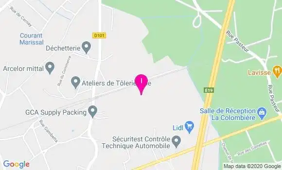 Localisation Sophie Lamer