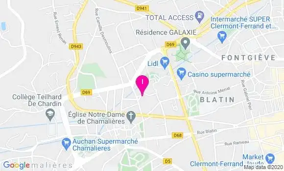 Localisation Emilie Charbonnier