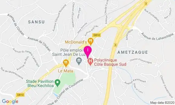 Localisation Marine Hiribarren