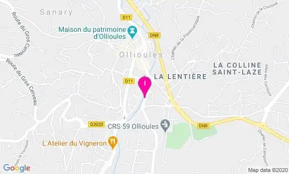 Localisation Carole Mercier