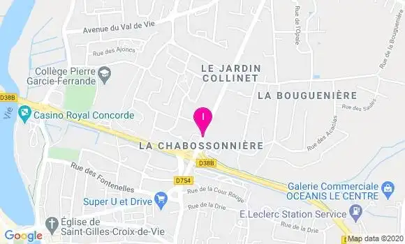 Localisation Lucie Lebourdais