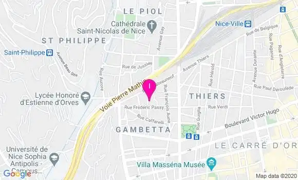 Localisation Carole Salas Collet
