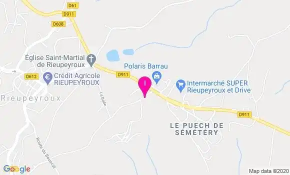 Localisation Mathieu Ginestet Cros