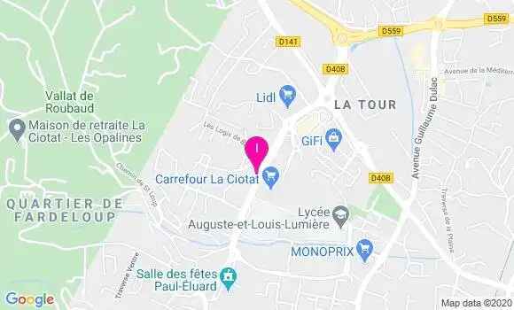 Localisation Florence Denjean