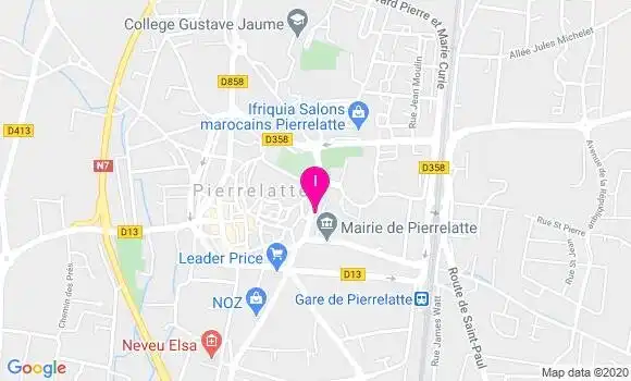 Localisation Stephanie Gondon