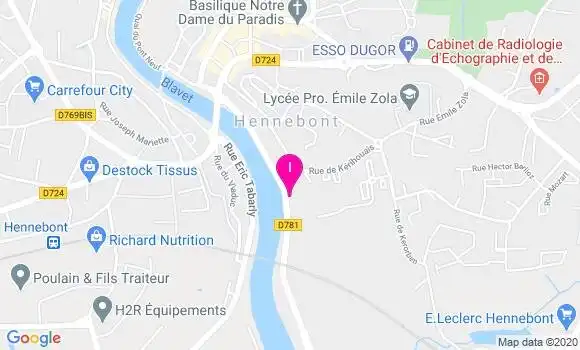 Localisation Marie Eugenie Tastard