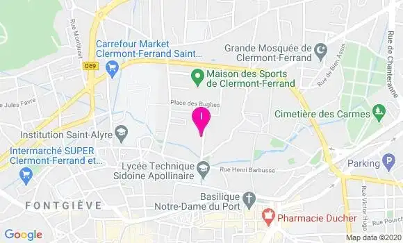 Localisation Anne Lise Dufour