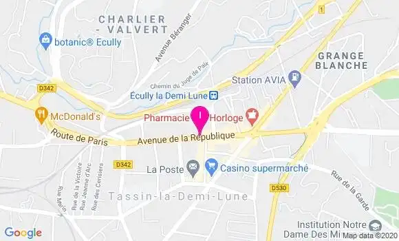 Localisation Carole Paquet