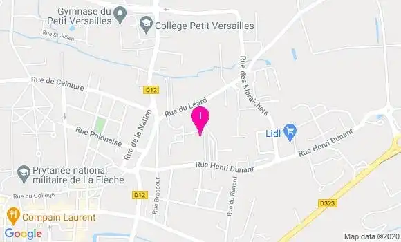 Localisation Frederique Bompas