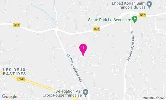 Localisation Corinne Blanc