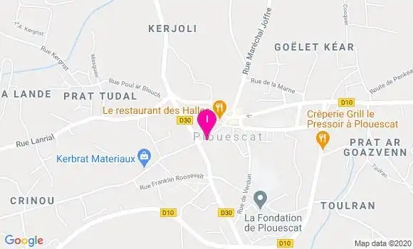 Localisation Sonia Quemeneur