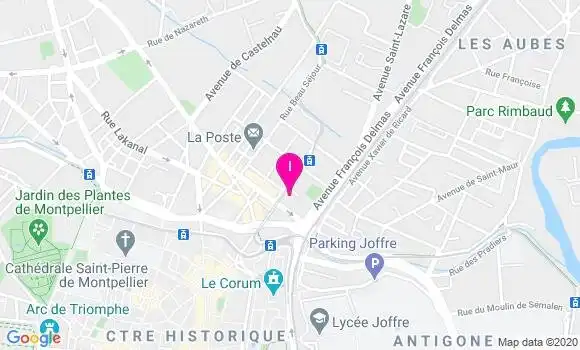 Localisation Elise Tournoud