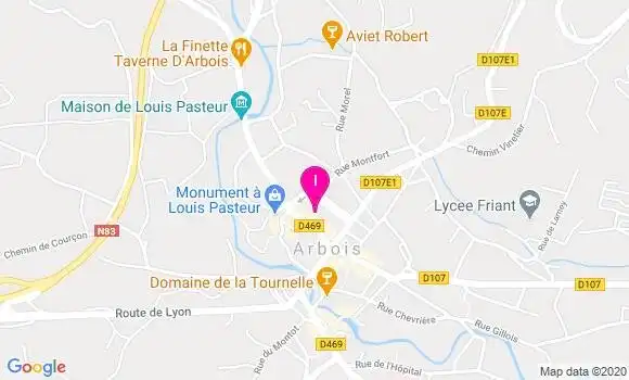 Localisation Isabelle Morel