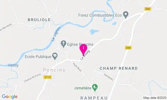 Localisation Catherine Peyron