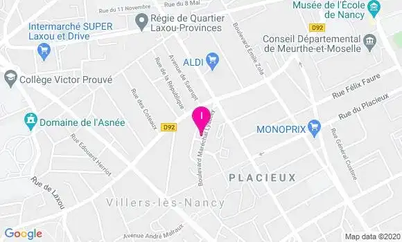 Localisation Camille Jacquot