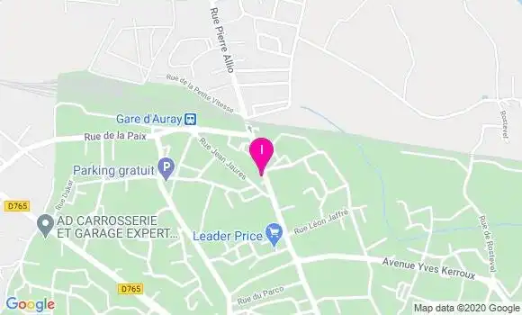 Localisation Delphine Vinet