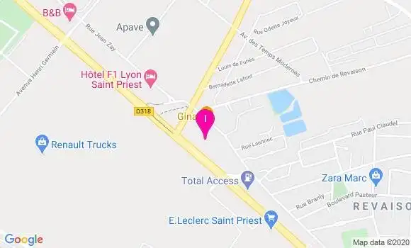 Localisation Marion Grange