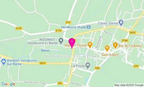 Localisation Catherine Boury