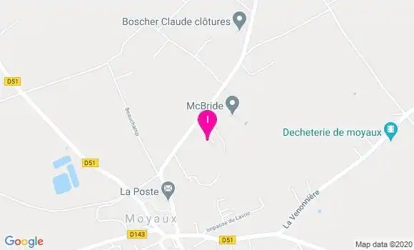 Localisation Emilie David