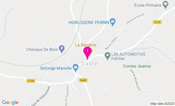 Localisation Catherine Marichal Abrial
