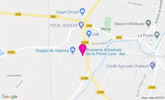 Localisation Elodie Blache