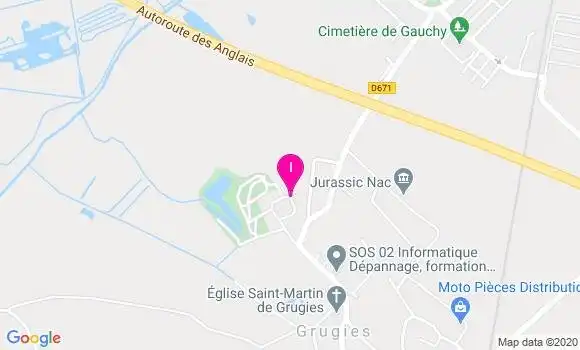 Localisation Edwige Potterie