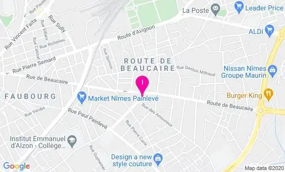 Localisation Frederique Thevenon
